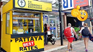 ✅ Where To Get The Best Money Exchange Rates In Pattaya  Best Money Changer Location and Timings [upl. by Tewell]