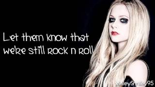 Avril Lavigne  Rock N Roll with lyrics [upl. by Cletis64]