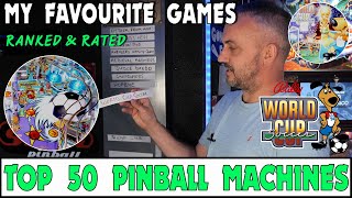 My Top 50 Pinball Machines 7  Ballys World Cup Soccer 94  Rated  Gonzo vs Pinside top 100 [upl. by Nador644]