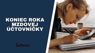 Koniec roka mzdovej účtovníčky [upl. by Adnulahs]