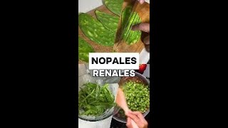 Nopal SEGURO Pacientes 🌵👨‍🍳Técnicas Culinarias para BAJAR el POTASIO ChefRenal potasioalto [upl. by Ahsiekram]