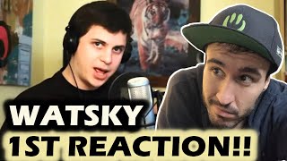 FIRST TIME Listening To Watsky  Pale Kid Raps Fast  iKaanic REACTION [upl. by Aicenod]