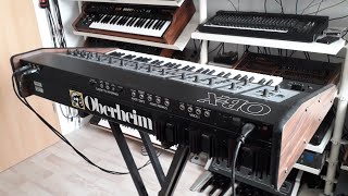 Oberheim OBX  OBXa Vintage Analog Synthesizer [upl. by Naletak]