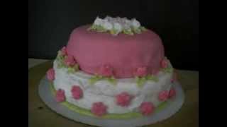 Fondant Torte mit Frosting [upl. by Shumway]