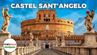 Castel SantAngelo Tour  Rome Italy Tourist Hotspots [upl. by Mak]