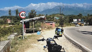 4K 2013 ROYAL ENFIELD CLASSIC 350  Pure exhaust video  Dharamshala to Kangra  Palampur [upl. by Nalyt]