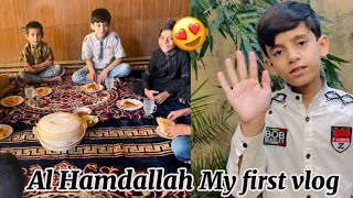 My first vlog AlHamdulillah “ajj ghar par￼ ￼mahfil karwi [upl. by Vevina]