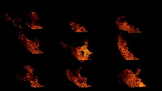 Green Screen Fire vfx Pack [upl. by Ardra]