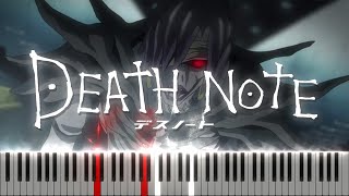 Rems Theme Death Note  Synthesia  Piano Tutorial [upl. by Yeca]