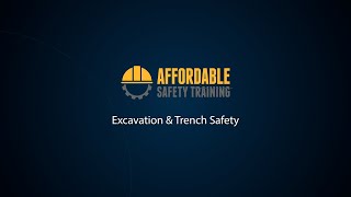 Excavation and Trench Safety Training [upl. by Jensen]