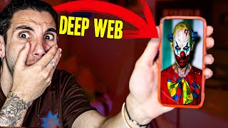 LLAMO al NÚMERO de un PAYASO de la DEEP WEB me RESPONDE [upl. by Parcel]