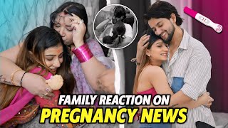 FAMILY REACTION ON PREGNANCY NEWS 😍  DIDI RONE LAGI 😭 [upl. by Aiel]