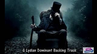 G Lydian Dominant Mysterious Backing Track [upl. by Anneg539]