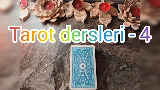 ✨ Tarot dersleri 4  Tarot nasıl bakılır Nasıl yorumlanır örnek açılım 🍀🔮 [upl. by Lida]