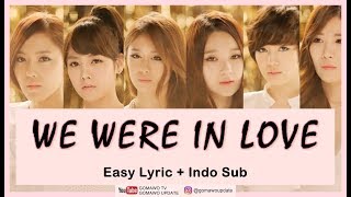 Easy Lyric TARA amp DAVICHI  WE WERE IN LOVE by GOMAWO Indo Sub [upl. by Arihsay]