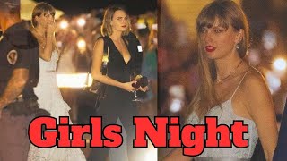 OMG Taylor Swift and Cara Delevingnes Epic Girls Night Out During Eras Tour Break taylorswift [upl. by Atteugram]