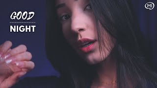 ASMR beijinhos de boa noite 💤 com toques delicados em seu rosto [upl. by Rhonda797]