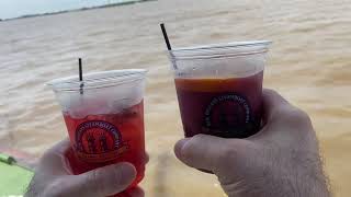 Steamboat Natchez lunch cruise New Orleans Louisiana [upl. by Garner301]