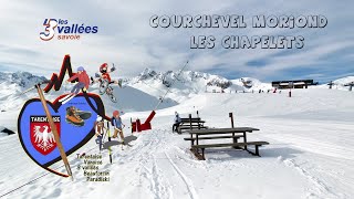 3 Vallées Courchevel Moriond les chapelets [upl. by Ativel]