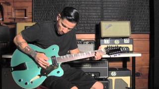 RJ Ronquillo  Classic 12 string guitar riffs  Eastwood Classic 12  Tomaszewicz amp [upl. by Ahsima480]