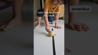 Fun Fine Motor Skills Activity for Kids  Potato Line Dragging Game momkidhub finemotorskills [upl. by Selene]