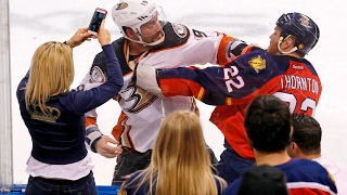 This is why fighting is allowed in pro hockey [upl. by Archie]