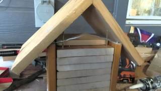 Make Bee House for Mason Bees 17 5568 [upl. by Ygiaf]