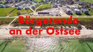 Börgerende an der Ostsee von oben Upstalsboom Waterkant Suites Hotel [upl. by Toolis]