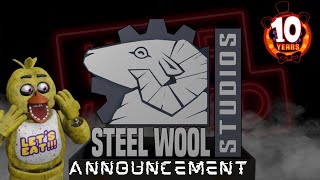 CHICA Reacts to The Steel Wool Announcement 10th Anniversary Reaction [upl. by Darach]