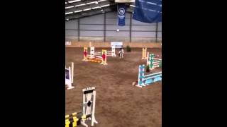 Cullybackey College pupil Keavy Molloy  1st in Ulster Schools Show Jumping [upl. by Yeldud]