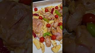 oven baked chicken recipe subscribe viral food cooking shorts [upl. by Dira]