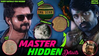 Master Movie Hidden Details  Lokesh Kanagaraj  Thalapathy Vijay  Vijay Sethupathi [upl. by Enelyak715]