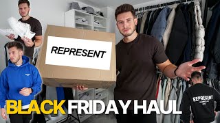 HUGE REPRESENT Mens Clothing TryOn Haul  Black Friday SALE 2022 [upl. by Heyde]