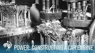 Power Constructing a Car Engine 19301939  British Pathé [upl. by Dacy]