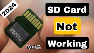 SD Card Not Working  Memory Card Not Working  sd card format problem  sd card not showing [upl. by Keeryt856]