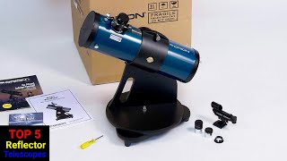 Best Reflector Telescopes Reviews TOP 5 PICKS [upl. by Yatnuahc705]