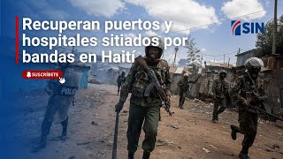 Recuperan puertos y hospitales sitiados por bandas en Haití [upl. by Johiah]