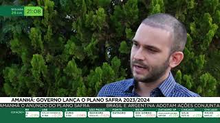 Governo lança o Plano Safra 20232024 nesta terçafeira [upl. by Neerod]