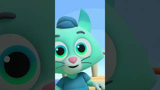 Meowser and Wolfy cant save the whale 😭 — Beadies — Nursery Rhymes amp Songs for kids [upl. by Malek]