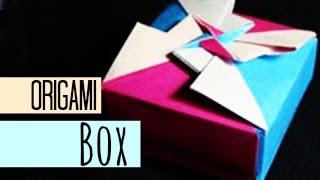 How to make an Origami Box [upl. by Wat939]