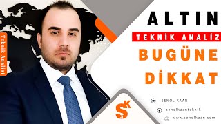 ALTIN ANALİZİ BUGÜNE DİKKAT [upl. by Eizzo]