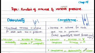 Vascular Distensibility and Compliance  chapter 15  gyton physiology [upl. by Perlis]