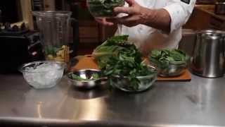 Amazing Greens Smoothie  Ornish Reversal Program [upl. by Jepum]