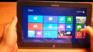 Samsung Ativ Smart PC Unboxing Deutsch Teil 2 HD [upl. by Nivra]