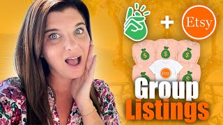 Group Listings on Etsy Using Printify 2023 FULL TUTORIAL to Make Money on Etsy Print on Demand [upl. by Tammi]