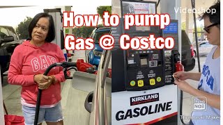 How to pump gas at Costco [upl. by Zuliram]