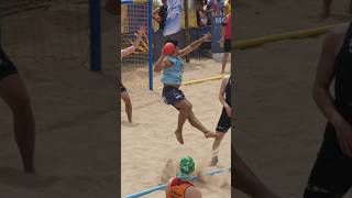 360° Goal Perfection 🇵🇹🤤 handball håndbold beachhandball [upl. by Aelsel]