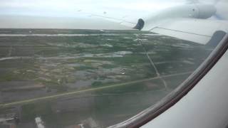 Takeoff from Hamhung Sondok Airport in an Air Koryo Il18D [upl. by Magill]