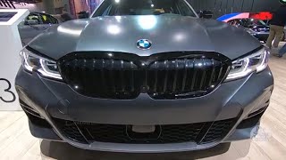 2020 BMW 330e xDrive Hybrid  Exterior and Interior Walkaround  2019 Auto Show [upl. by Glialentn672]