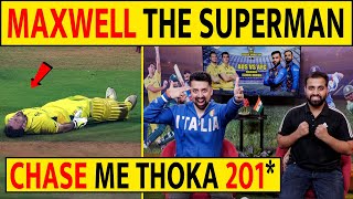 🔴MAXWELL THE SUPERMAN CHASE ME THOKA 200 WORLD CUP ME BAN GAI HISTORY afgvsaus [upl. by Haroldson76]